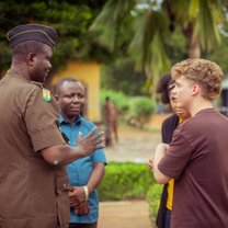 Meeting the local police